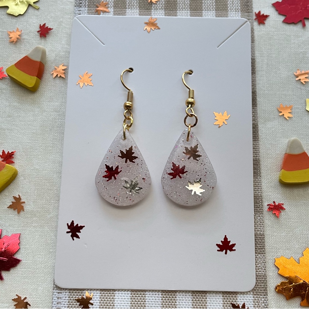 Fall Leaf Earrings